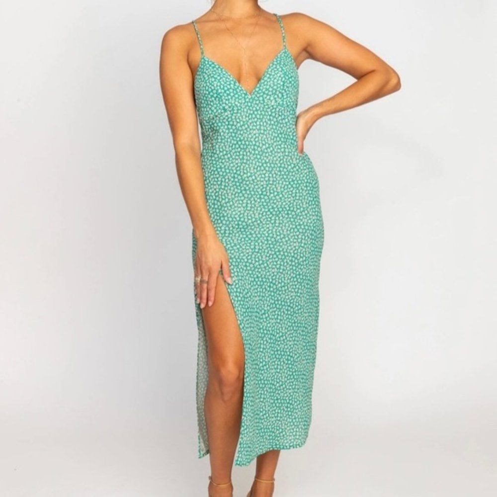 Harper Slip Dress in Poppy